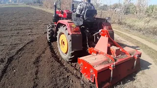 Фрезерование летней груды мини-трактором Шифенг 244