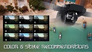 DJI MAVIC PRO - Color & Style Recommendations (before ART came back)