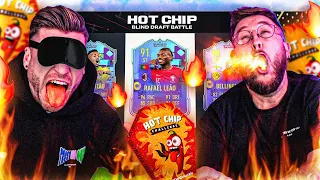 Wer muss den SCHÄRFSTEN CHIP der WELT ESSEN .. 😱⚠️ HOT CHIP Blind Draft CHALLENGE 🔥FIFA 23