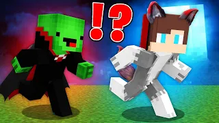 WEREWOLF Speedrunner vs VAMPIRE Hunter : JJ Maizen vs Mikey in Minecraft!