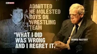 Disgraced former House Speaker Dennis Hastert who sexually abused boys