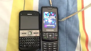 Nokia E5-00 Vs Samsung D880