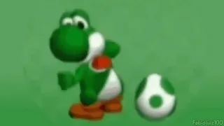 Yoshi dancing to Brazilian music but it's Synchronized...