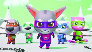 Talking Tom Hero Dash Color Cartoon Gameplay Trailer Hot 2021 (ALL Trailers)