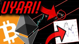 🚨UYARI! BU BITCOIN & ETHEREUM'UN DÜŞMESİNE SEBEP OLACAK MI?! [Fikirlerim] | #BTC #ETH Teknik Analiz