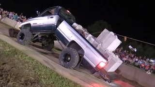 TUG OF WAR GONE WRONG - Dodge Truck Bends in Half!