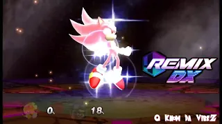 Hyper Sonic and Hyper Shadow in Super Smash Bros. PMEX REMIX MOD. Xbox Series S