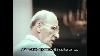 1973年　ムラヴィンスキー　ベートーヴェン　交響曲第4番 インタビューとリハーサル
