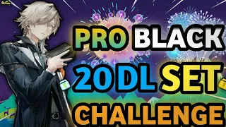 SPECIAL 20 DLS PRO BLACK  SET CHALLENGE (NEW SET!!) | Growtopia - Set Challenge #464