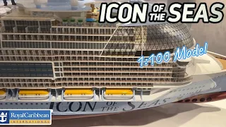 Icon Of The Seas Scale Model  On Deck 14