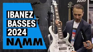 New Ibanez Basses | NAMM 24