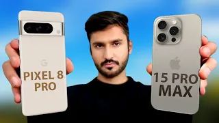 Google Pixel 8 Pro Vs iPhone 15 Pro Max