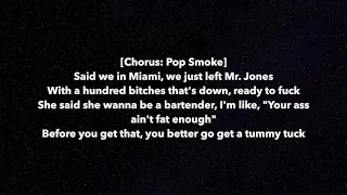 Pop Smoke - Mr. Jones feat. Future (Lyrics)
