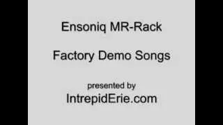 Ensoniq MR: Factory Demos