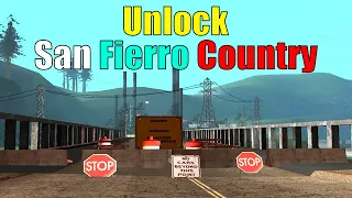 How to Unlock San Fierro in GTA San Andreas | Open San Fierro Country