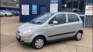 CHEVROLET MATIZ 0.8 SE 5d 51 BHP 2009(59) Automatic, 34,653 Miles.