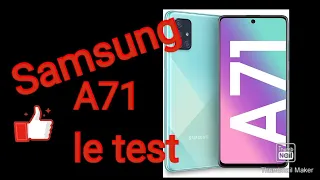 Samsung A71 déballage et test