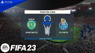 FIFA 23 - Sporting CP VS Porto FC - Final da Taça da Liga 22/23