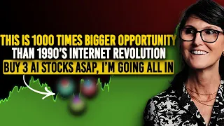 Cathie Wood: "Top 3 Stocks I Won't Sell In Next 3 Years, These Will Worth Trillion Dollars"