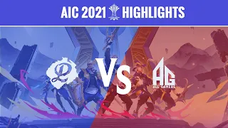 Highlights: Team Olympus vs All Gamers | AIC 2021 Group Stage Day 5