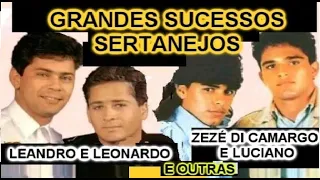 ZEZÉ DI CAMARGO & LUCIANO, LEANDRO & LEONARDO EXPLOSÃO DE SUCESSOS pt11 GRANDES SUCESSOS SÓ ELES