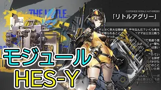 【アークナイツ】 ロマンキャラのロマンモジュール！ ユーネクテス モジュールY（HES-Y） リトルアグリー ショーケース 【Arknights/明日方舟】