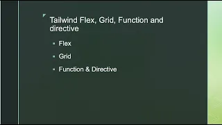 Belajar bareng, tailwind css flex, grid, function & directive