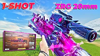 ZRG 20mm is 1-SHOT SNIPER & its INSANE 🤯 | BEST ZRG20mm GUNSMITH in CODM #zrg20mmbestloadout