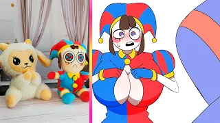 Dolly and Ponmi React to The Amazing Digital Circus | Funny TikTok Animations 31