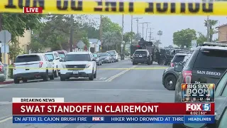 SWAT Standoff In Clairemont Causes