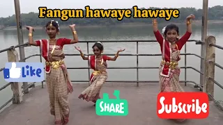 |Fagun Hawaye hawaye|dance cover | choreography by Supriya Mukherjee Dance Academy|Rabindra Nritya|