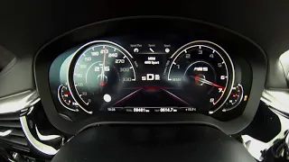 BMW M5 F90 (2018) 0 - 300 km/h top speed acceleration test