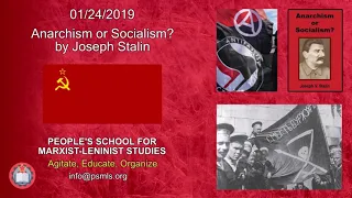 Anarchism or Socialism? ─ PSMLS Audio