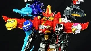 GOSEI GREAT MEGAZORD & ZORD VEHICLE COMBINATIONS! Megaforce Toys! (Nov 2012)