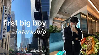 a day in the life of a marketing intern in nyc 🍎 | hudson yards | vlog