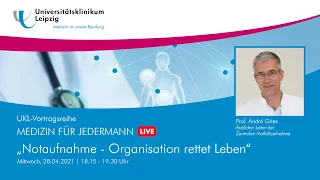 Notaufnahme: Organisation rettet Leben | MEDIZIN FÜR JEDERMANN