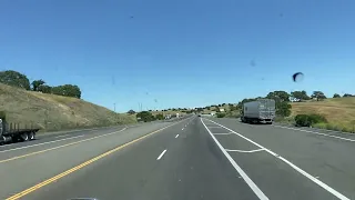 Crossing San Benito Hills, California State