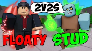 2v2ing with FLOATYZONE in Roblox The Strongest Battlegrounds