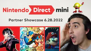 June 2022 Nintendo Direct Mini went MEGA HARD! AquaSpiderGuy hype REACTION!