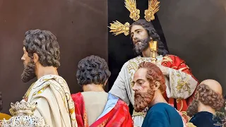 Salida del Señor de la Sagrada Cena de Málaga - Traslado Corpus Christi