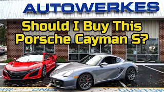 Should I buy this Porsche Cayman S?  @ThicGarage Evan tries to convince me during the Test Drive!