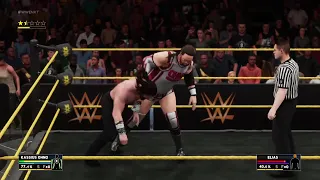 WWE NXT Kassius Ohno vs. Elias Samson 03/29/2017