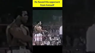Muhammad Ali Saved His Opponent's Life #Boxing #Shorts