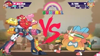 The Amazing World of Gumball: Bro-Squad 2 - Bro Squad Mecha Fight Boss Giant Tobias