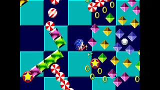 Sonic The Hedgehog Classic Heroes Special Stage 5 (Sonic)(Tails)(Knuckles)(Emerald Run)(Sonic 1)