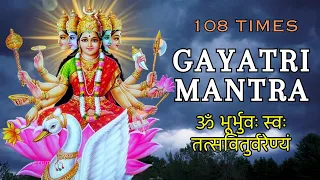 Powerful GAYATRI MANTRA CHANTING 108 Times | for Inner Peace  Positive Aura | Meditation