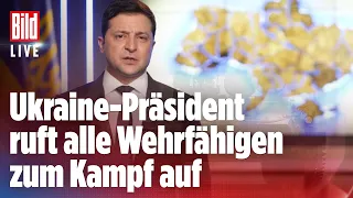 🔴 Ukraine-Krieg: Alle aktuellen News der Nacht | BILD Live Replay