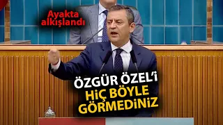 Özgür Özel'i daha önce hiç böyle görmediniz! Konuşması çok beğenildi ayakta alkışlandı!