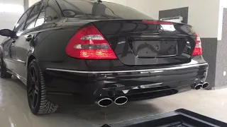 Mercedes e500  brutal Sound