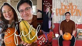 cozy fall vlog 🍂☕ | IU golden hour movie reaction, carat picnic, pumpkin patch 🎃